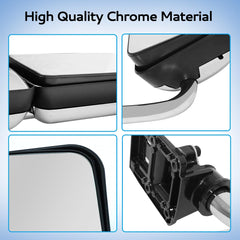 Hpdmauto wide angle view mirror for Hino improves visibility.