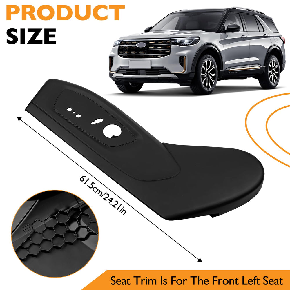 HQPASFY durable trim boosts long-lasting seat adjustment usability.