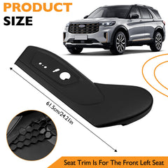 HQPASFY durable trim boosts long-lasting seat adjustment usability.