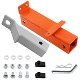 HQPASFY heavy-duty 2in rear hitch 093-1129-00 provides sturdy towing compatibility.