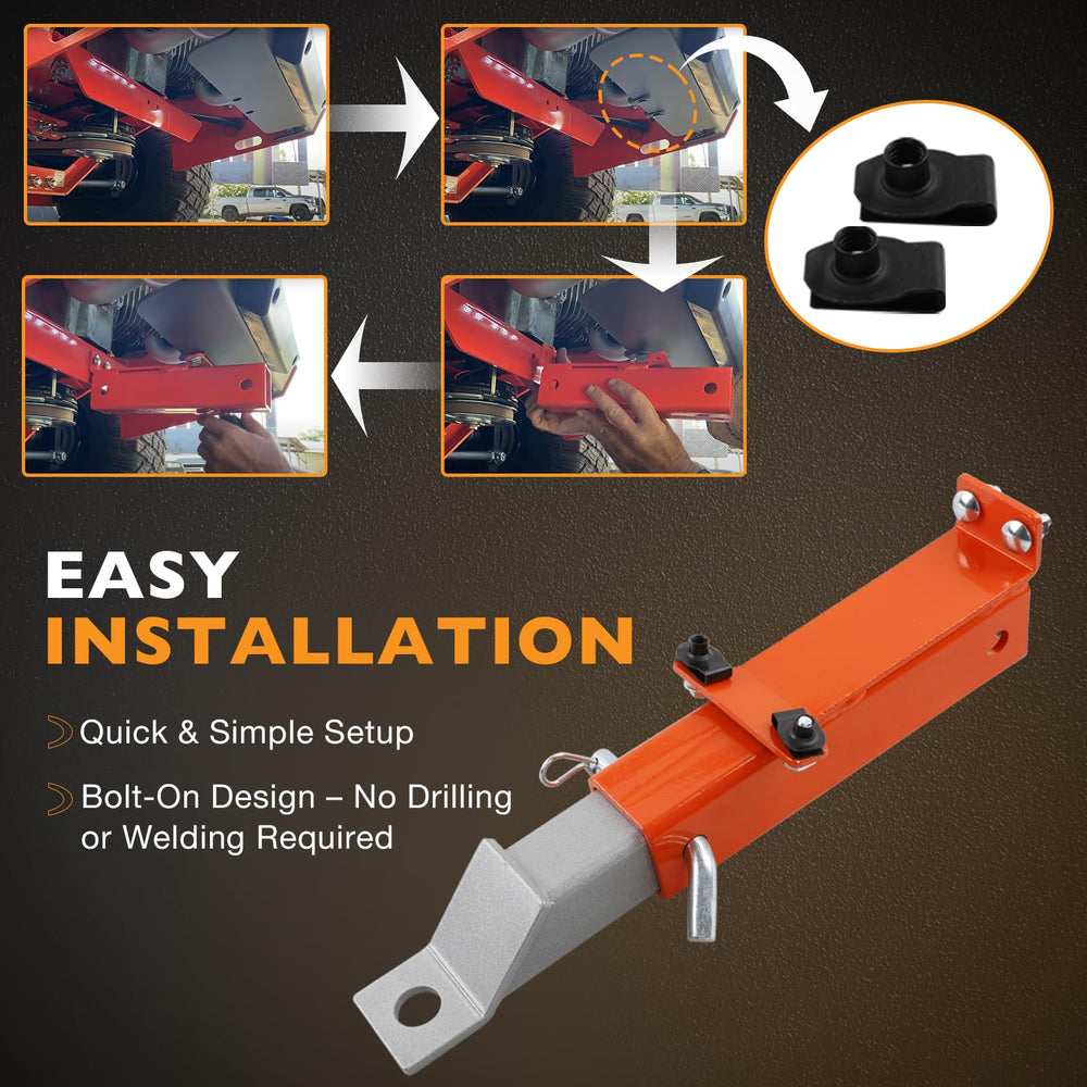 HQPASFY heavy load support enables towing larger loads with confidence.