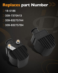 HQPASFY ignition coil pack close-up, highlighting coil construction and quality testing.