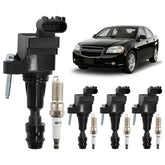 HQPASFY ignition coil pack set; demonstrates ignition consistency and smoother starts.
