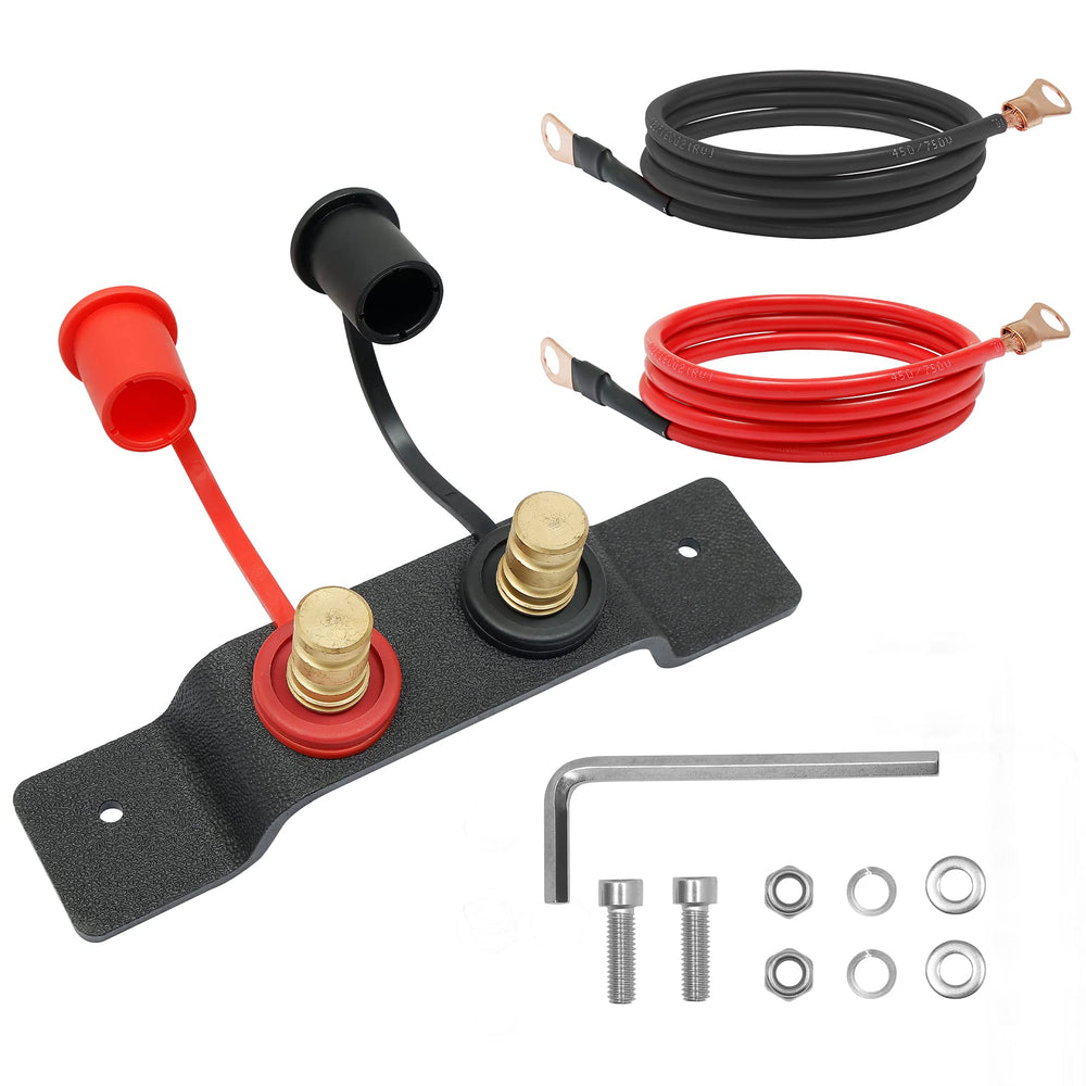 HQPASFY remote battery post red for easy access and charging on the go