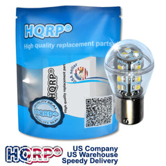 HQRP BA15S LED bulbs for tractor front lights with solid brightness