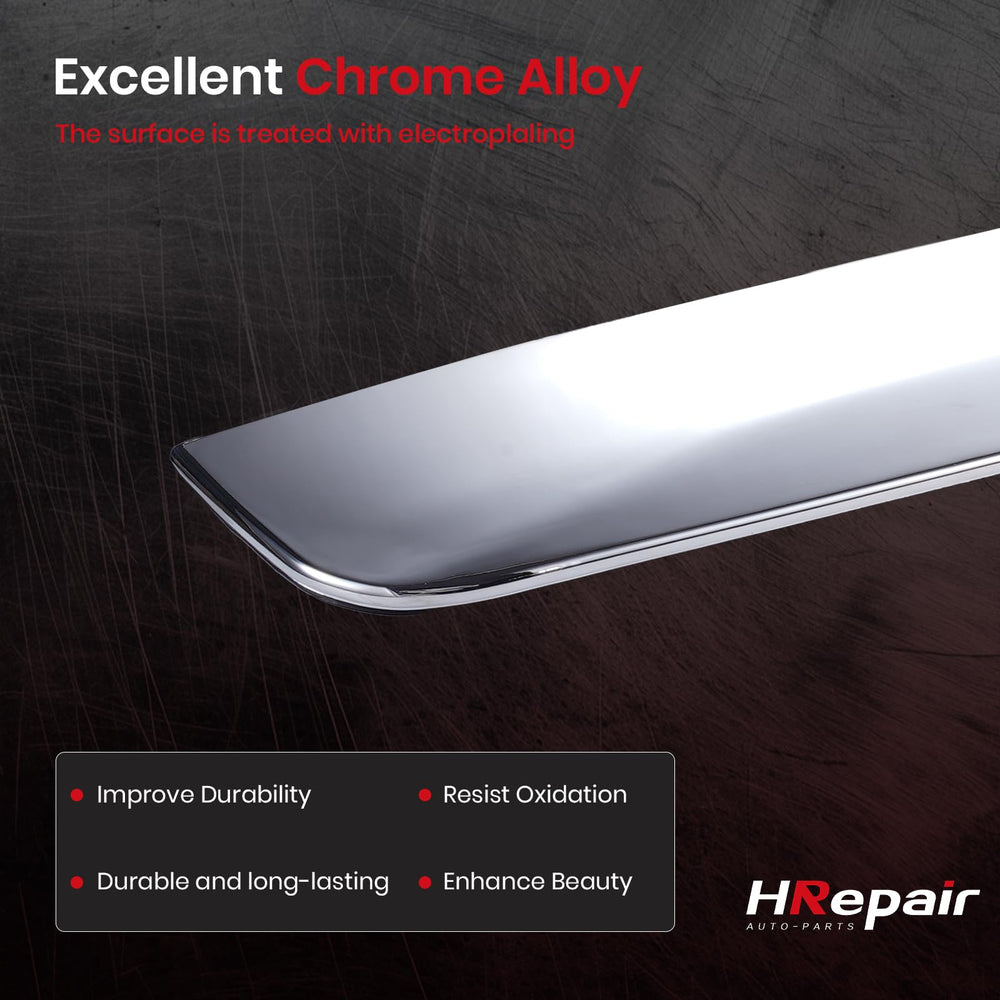 Chrome liftgate trim adds a polished finish to your SUV rear.