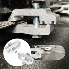 Hromee aluminum alloy construction clamps highlight strong, lightweight support.