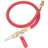 Hromee engine air valve holder on spark plug area enables seal checks without full disassembly.