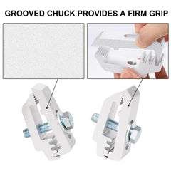 Hromee six-pack clamps designed for tonneau covers and campers.