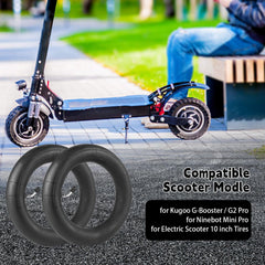 Hromra 10-inch scooter inner tube with thickened wall for resilience