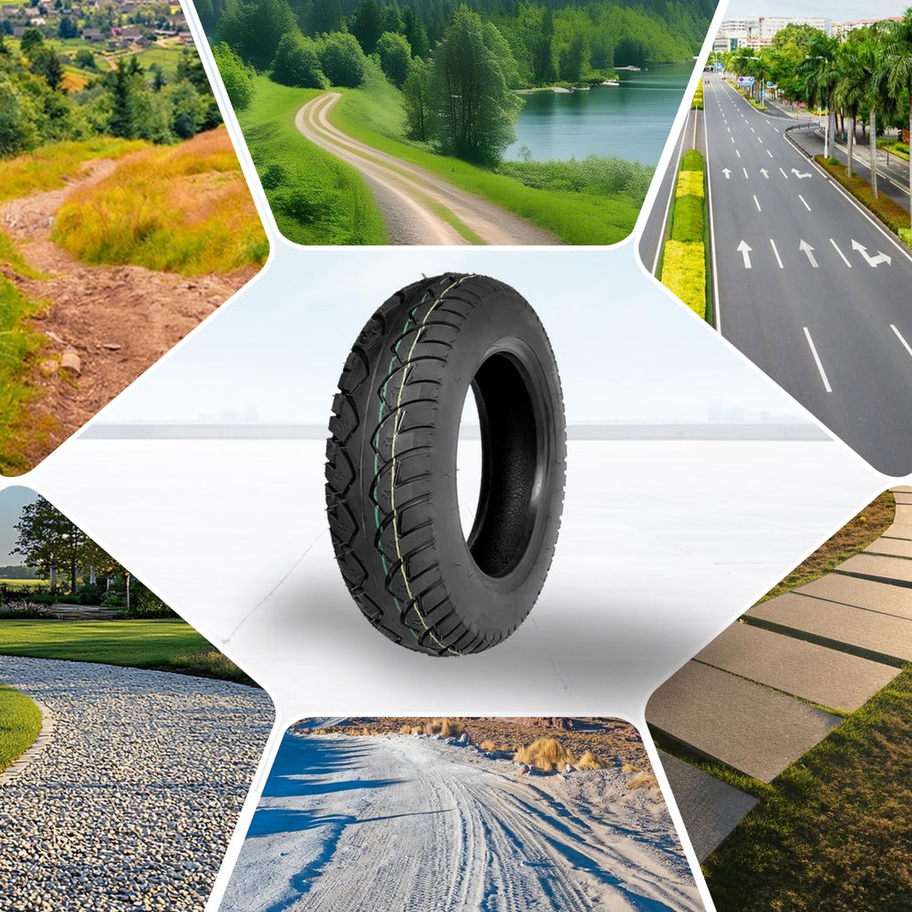 Hromra tubeless tire packaging shows complete kit for quick setup.