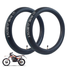 Hromra heavy inner tube 80/90-17 pack offers rugged durability and compatibility.