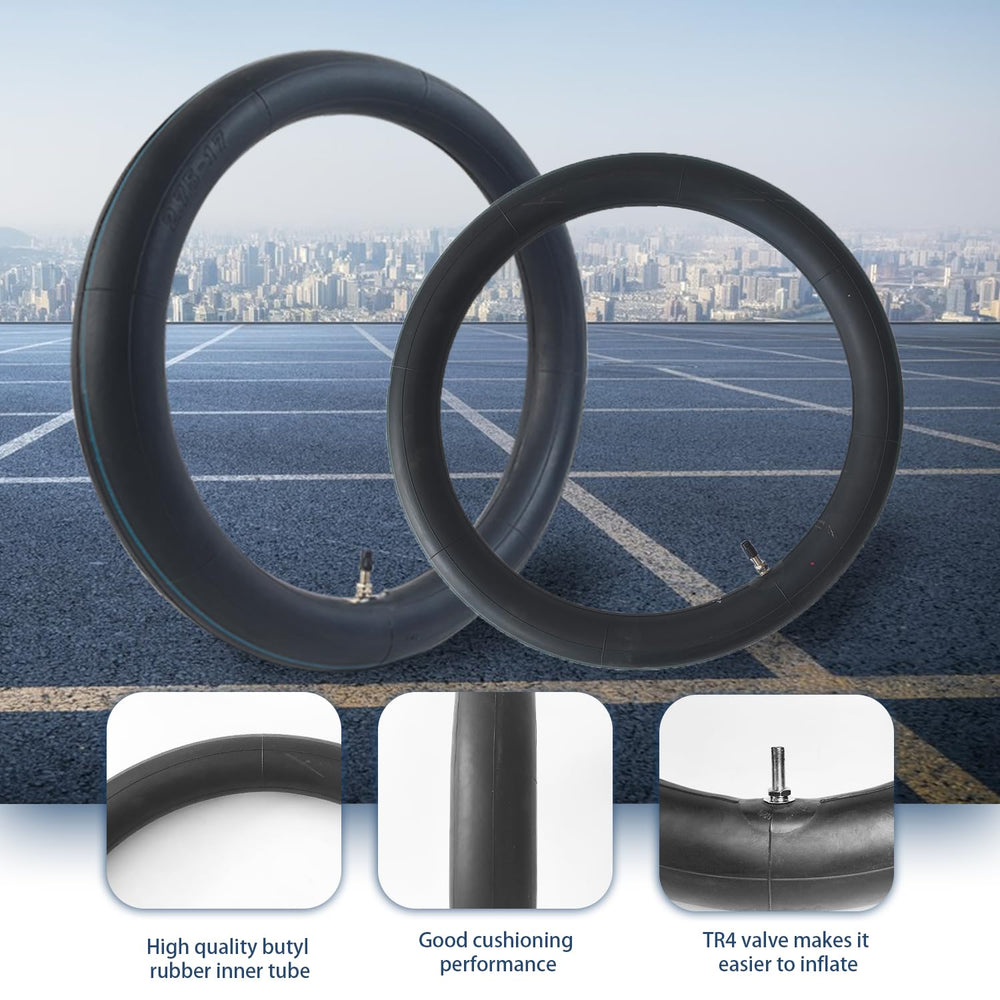 Hromra thickened inner tube for enhanced durability on rough trails.