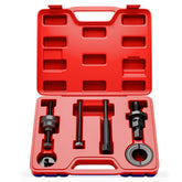 HTOMT power steering pulley removal tool in use for quick repairs