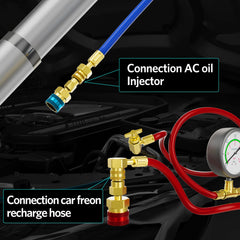 Knurled grip promotes precise, confident operation during quick-coupler connections.