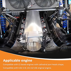 Htostar Racing manifold vacuum ports for reliable vacuum routing and sensor connections.
