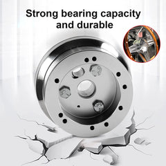 Htostar Racing polished short hub connector, durable alloy finish