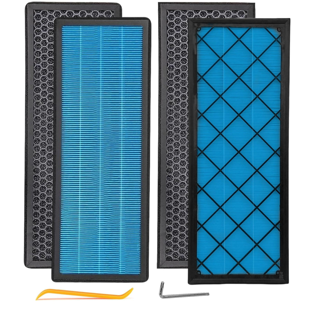 HTWORK Tesla Model Y HEPA air filter 4-pack for easy replacement and freshness