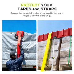 HUAALIUCHE in-use on a flatbed demonstrating edge protection and stability