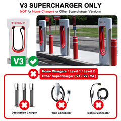 HUACAITU Tesla NACS to CCS adapter side connection highlights secure plug and weather resistance