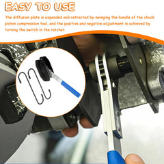 HUAREW 360-degree ratchet design enables easy positioning from any angle