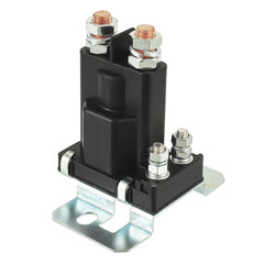 HUAREW 80-amp battery isolator front view for car or boat applications.