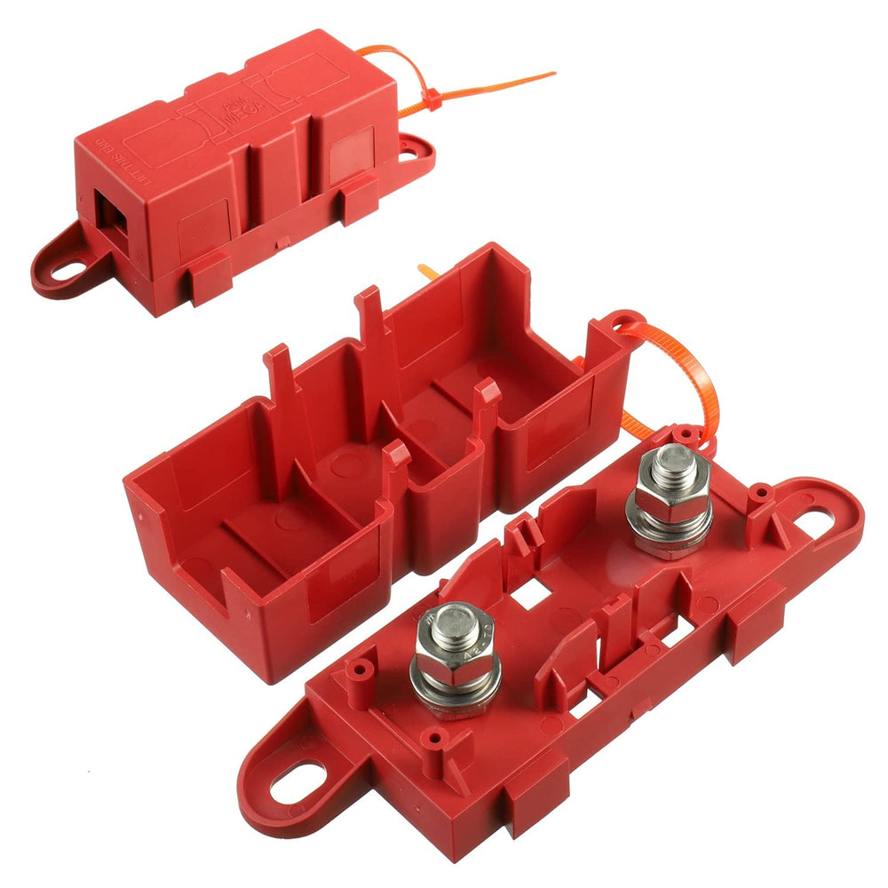 HUAREW AMG MEGA fuse holder pack-2 assembly view demonstrating secure mounting