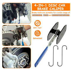HUAREW tool set includes hanging features to organize brake parts