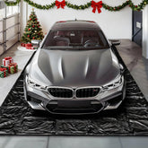 Huatean Home garage floor mat with wide coverage protecting the concrete and keeping it tidy