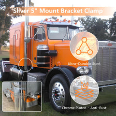 HUDEX silver alloy steel bracket showcases durable, rust-resistant construction