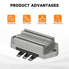 HUGEBO three-terminal design ensures reliable AC and B+ connections on Kohler.