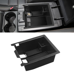 Hugeek center console organizer with ABS insert keeps CX-5 items neatly organized.