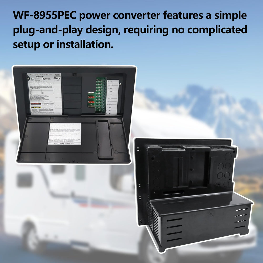HUHIJIN WF-8955PEC ideal for RVs, campers, and travel trailers