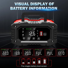 Huiaipaic automatic trickle charging icon indicating float protection.