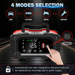 Huiaipaic desulfator mode image showing pulse repair capability.