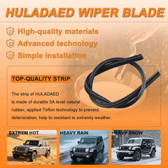 HULADAED 12-inch rear wiper blade for Kia Sportage visibility