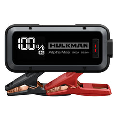Hulkman Alpha Max Space Gray front view shows rugged build for cold-start readiness