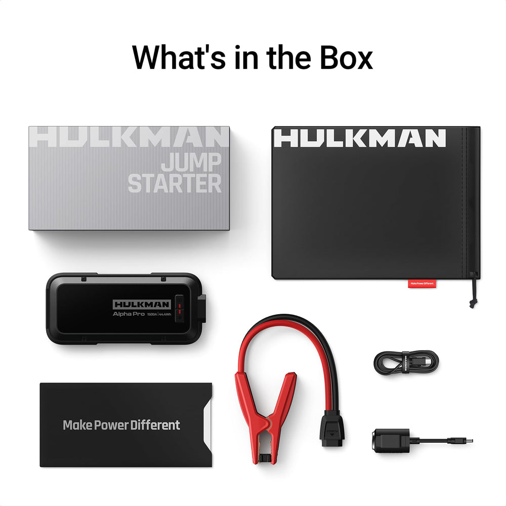 Hulkman Alpha Pro soft carrying pouch keeps the kit organized for travel.