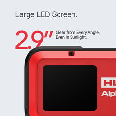 Hulkman Alpha Ultra Red 1000A LED display readable in sunlight during operation.