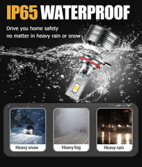 HUOKEDS aluminum-shell bulbs with IP65 rating resist moisture and dust