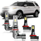 HUOKEDS Explorer dual-beam bulbs deliver crisp, focused light for safer night driving