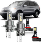 HUOKEDS dual beam bulbs for Honda CR-V 2007-2014 deliver brighter night driving