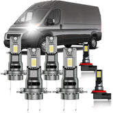 HUOKEDS ProMaster multi-beam front view for enhanced night visibility