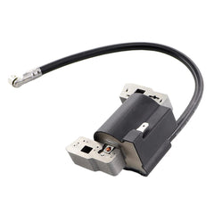 Compatibility chart shows HURI ignition coil fits multiple 4-cycle models.