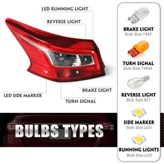 Huray LED taillight delivers brighter rear signaling.
