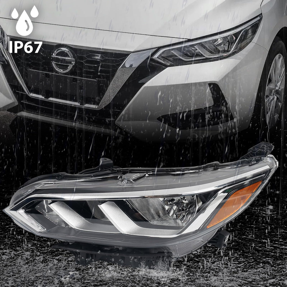 Huray Nissan Sentra halogen assembly left 2020–2022 meets OE-style fit.