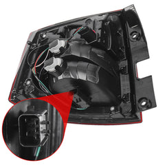 Huray passenger-side tail light fits Jeep Compass 2014-2017 precisely