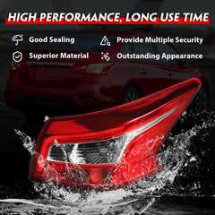 Huray plug-and-play tail light installation for 2016-2019 Sentra
