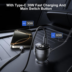 HURMAI Starlink Mini Cigarette Lighter Adapter for easy mobile power.