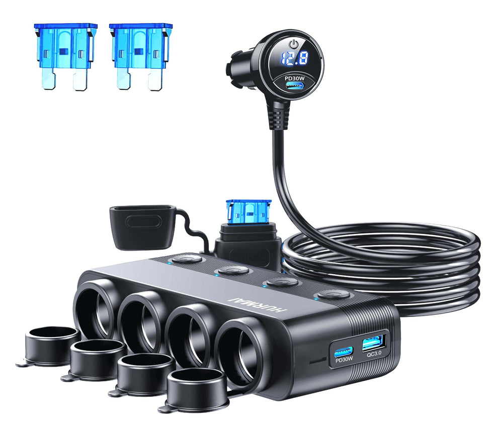 HURMAI Trucker-ready power hub supports navigation and dash cam power